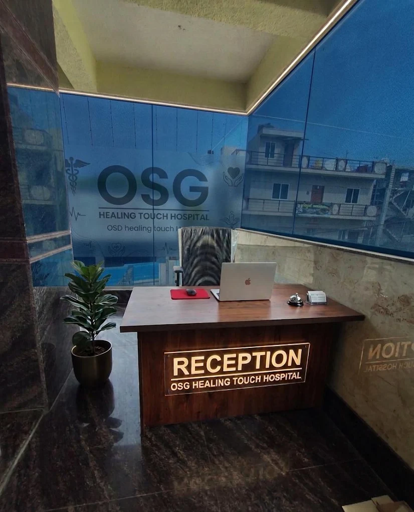 OSG Healing Touch Hospital Reception Desk Bengaluru